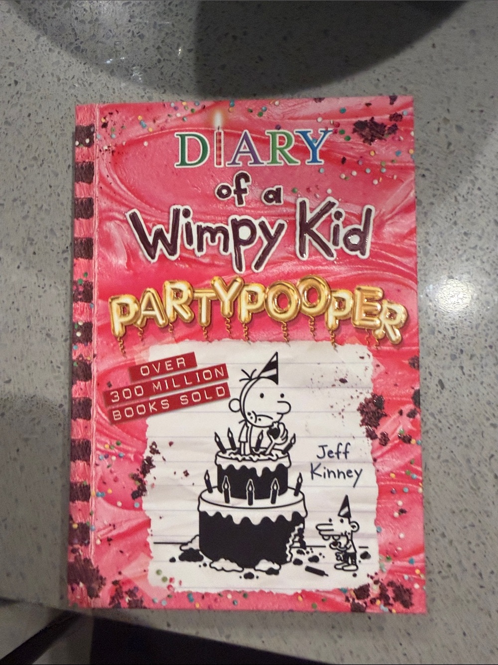 Diary of a Wimpy Kid: Party Pooper by Jeff Kinney hard cover